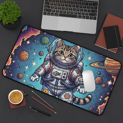 Astronaut Cat - Desk Mat