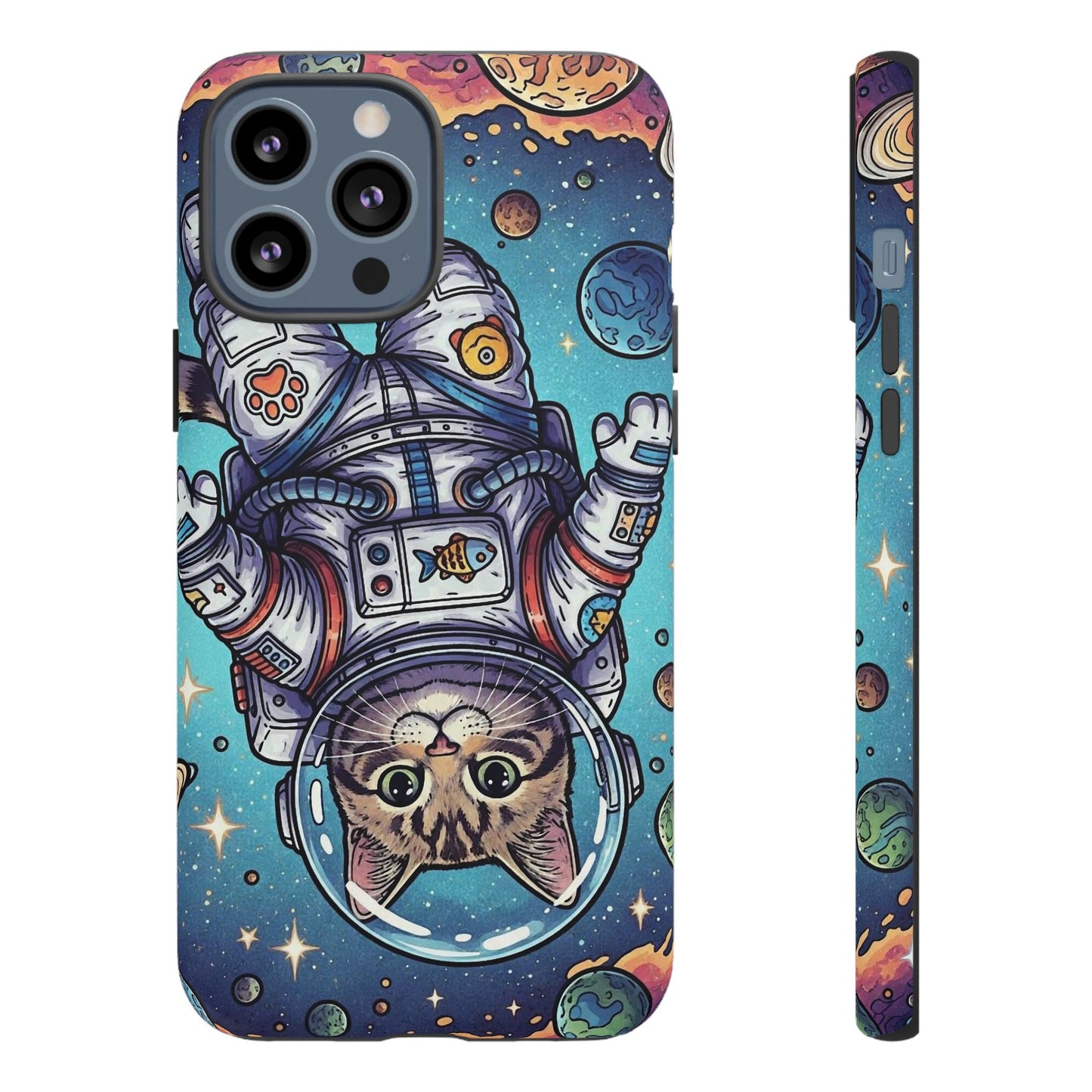 Astronaut Cat - Tough Phone Case