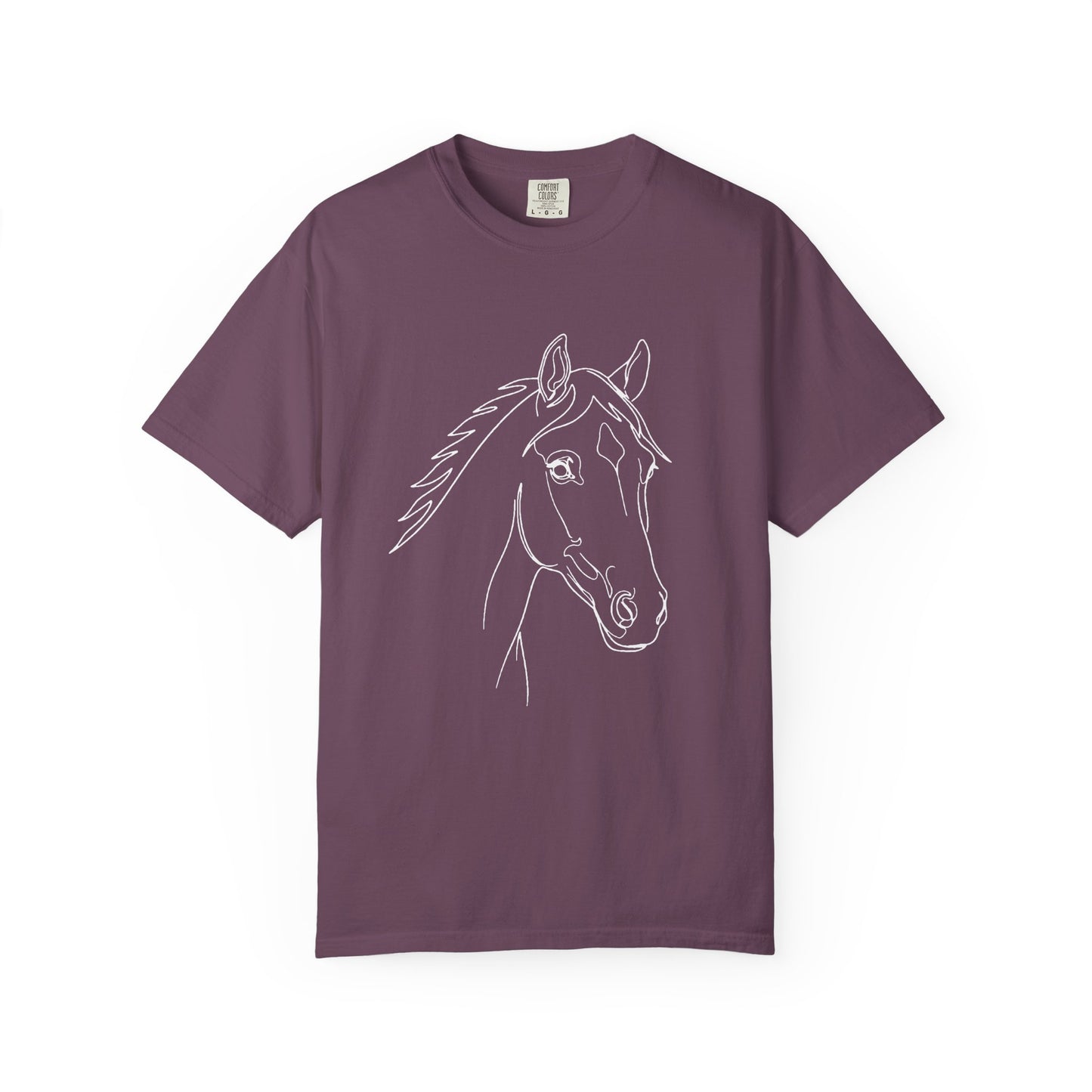 Horse Portrait Sketch - T‑Shirt