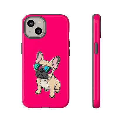 French Bulldog with Sunglasses - Phone Case