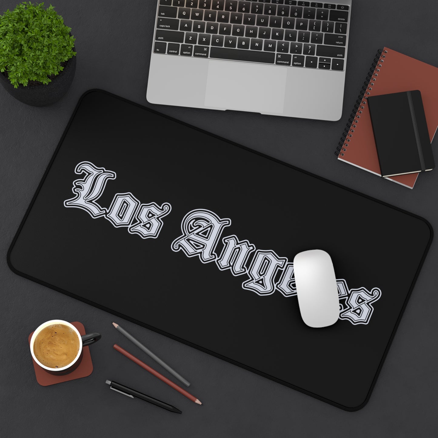 Los Angeles - Silver Edition - Desk Mat