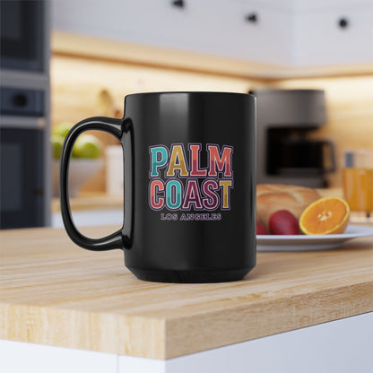 Palm Coast - Los Angeles - Black Mug