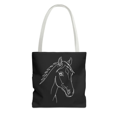 Horse Portrait Sketch - Tote Bag