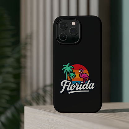 Florida Sunset Palm - Magnetic Phone Case