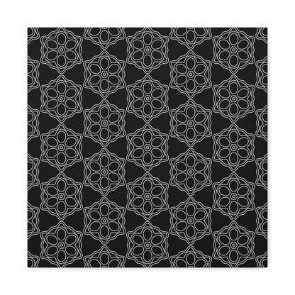 Geometric Sacred Flower - Canvas