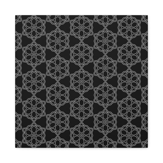 Geometric Sacred Flower - Canvas