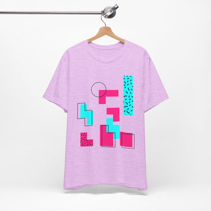 Retro Geometric Vibes - T-Shirt