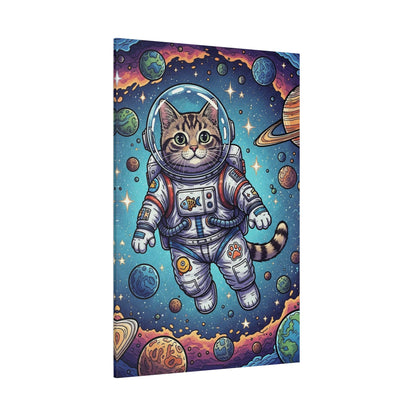 Astronaut Cat - Canvas