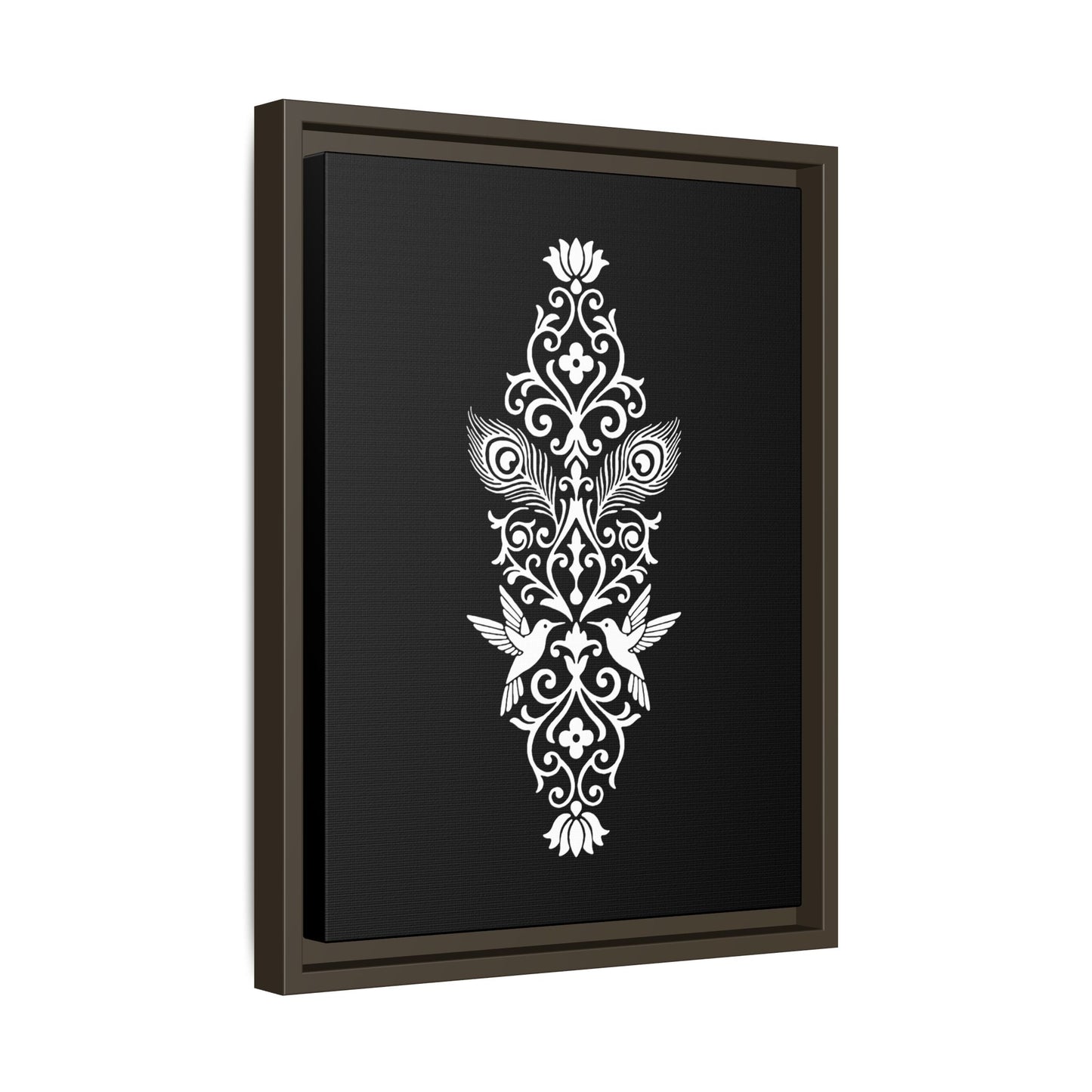 Hummingbird Soulmates - Framed Canvas