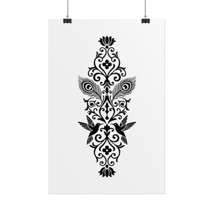 Hummingbird Soulmates - Rolled Poster