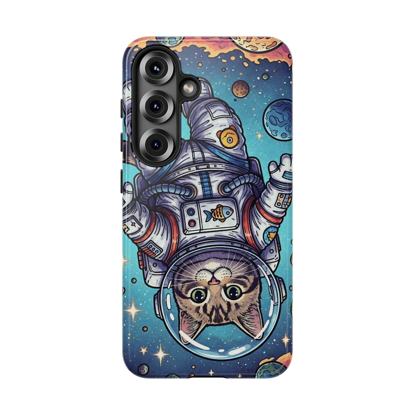 Astronaut Cat - Tough Phone Case