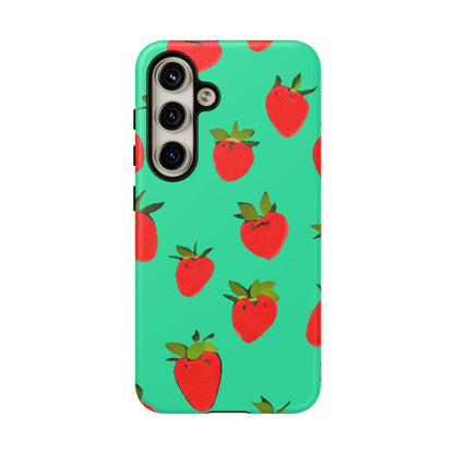 Strawberry Pattern - Phone Case