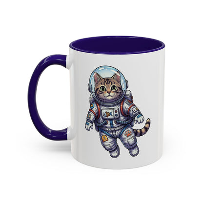 Astronaut Cat - Colorful Mug