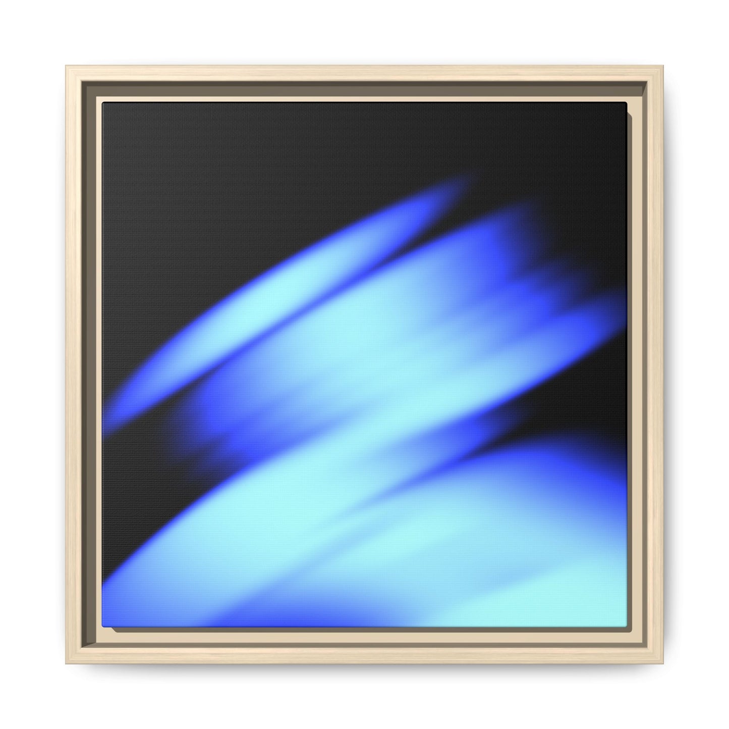 Orbital Drift - Framed Canvas