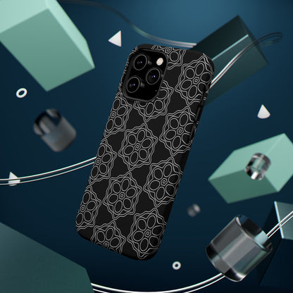 Geometric Sacred Flower - Magnetic Phone Case