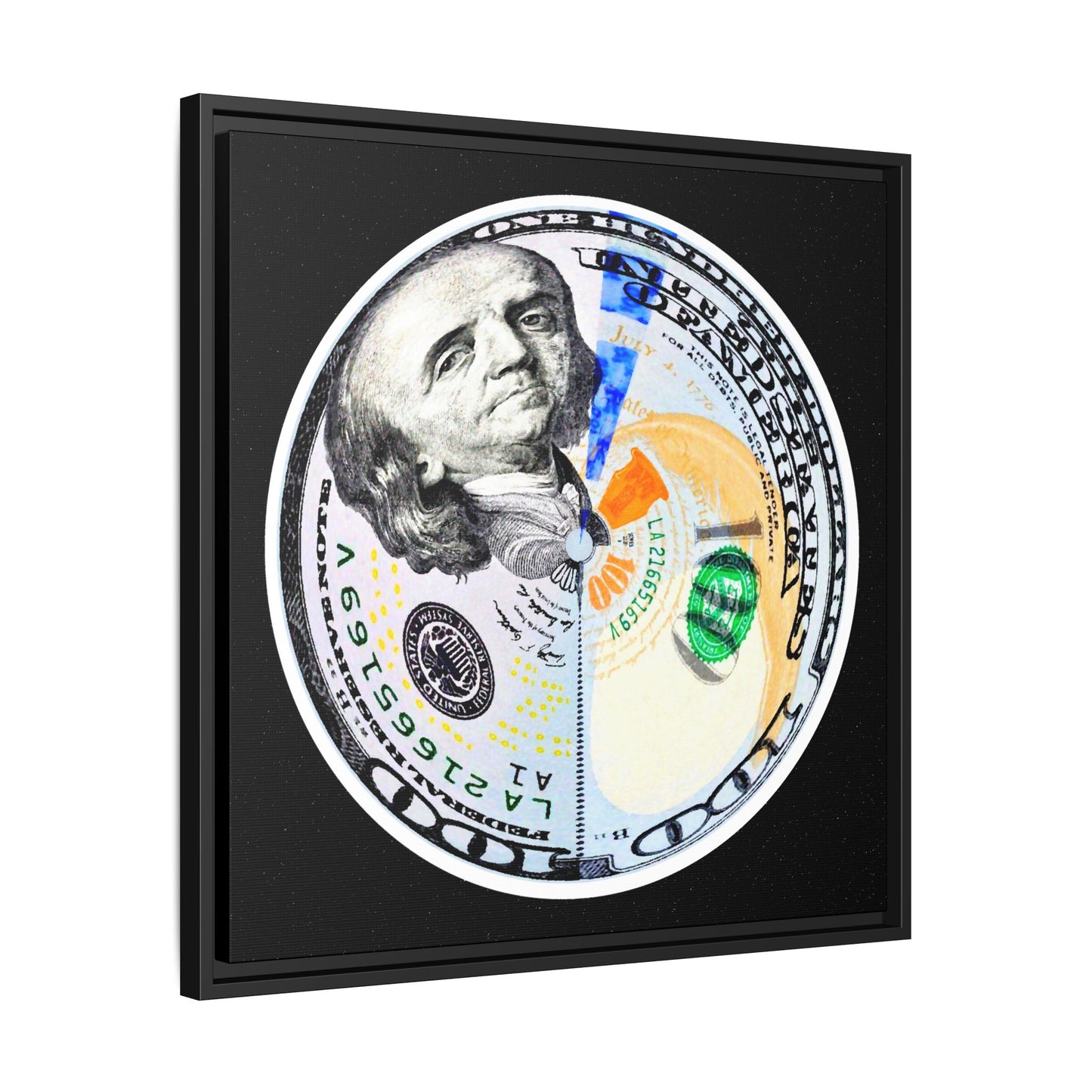 THE MOONEY - Framed Canvas