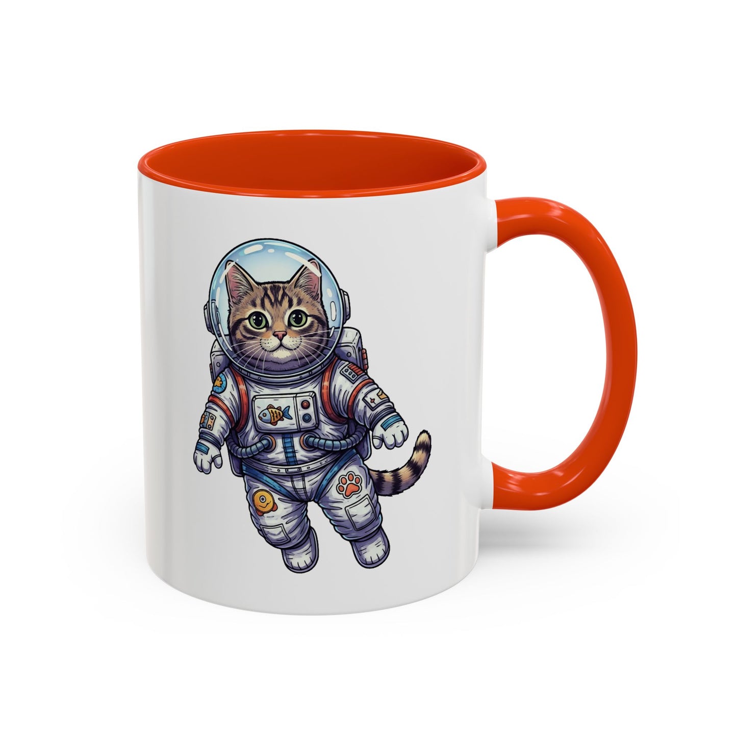 Astronaut Cat - Colorful Mug