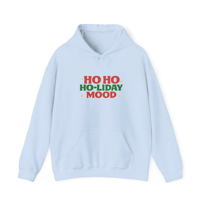 Festive Holiday Sweatshirt, Cozy Christmas Hoodie, Winter Gift, Unisex Pullover, Ho Ho Ho-liday Mood, Holiday Apparel, Seasonal Wear