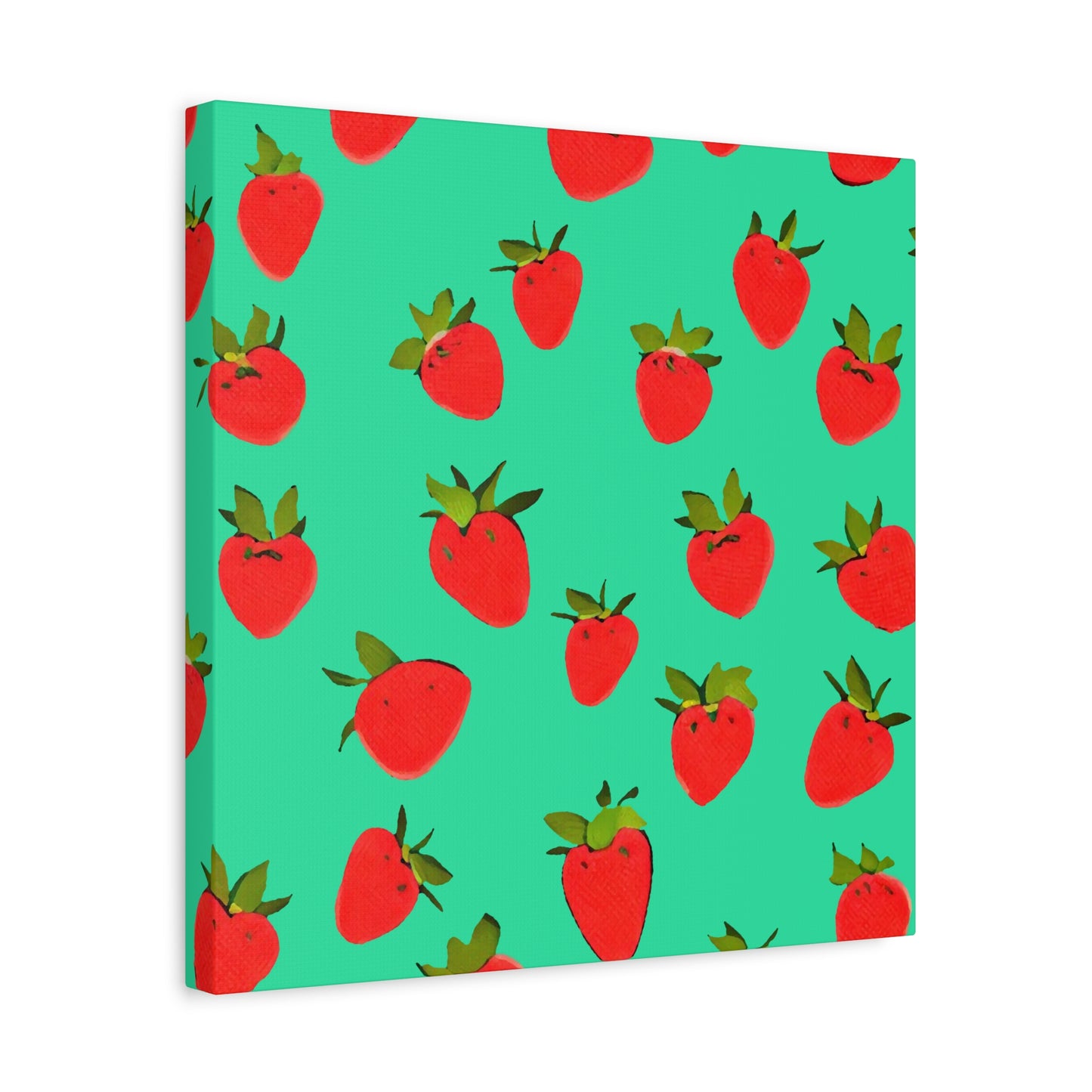 Strawberry Pattern - Canvas