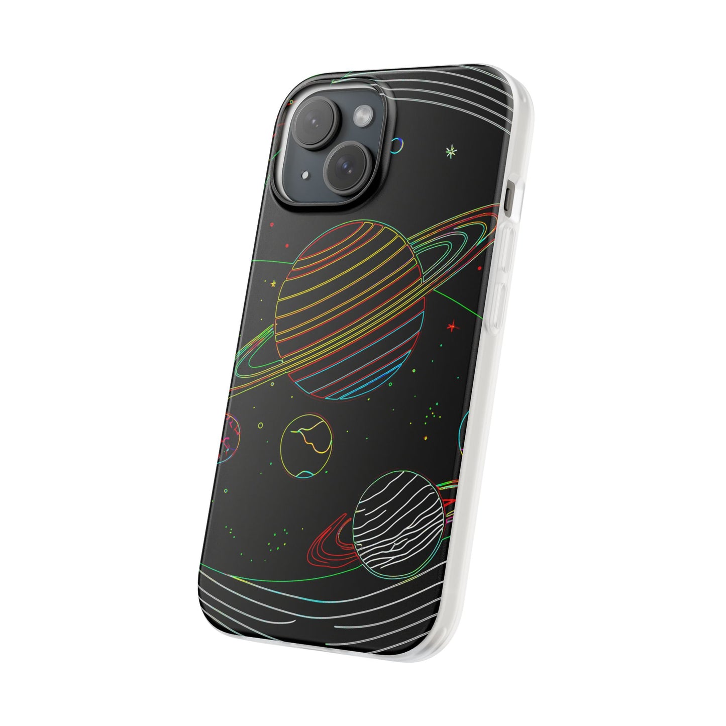 Galaxy-Inspired Flexi Cases, Vibrant Phone Covers, Space-Themed Accessories, Cosmic Gifts for Astronomers, Unique Phone Protectors