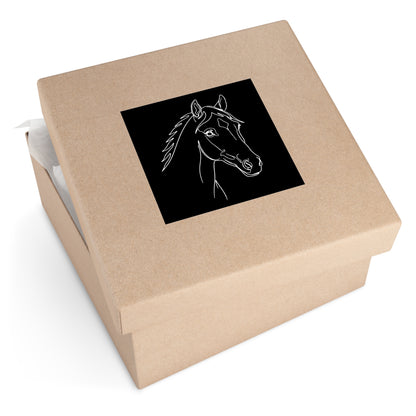 Horse Portrait Sketch - Sticker