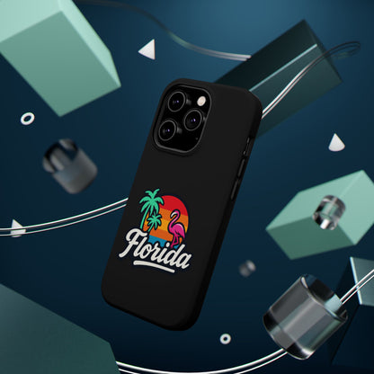 Florida Sunset Palm - Magnetic Phone Case