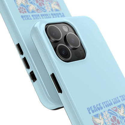 Peace Tells Like This - Phone Case