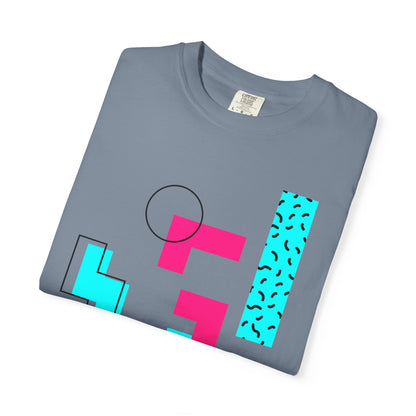 Retro Geometric Vibes - T-Shirt