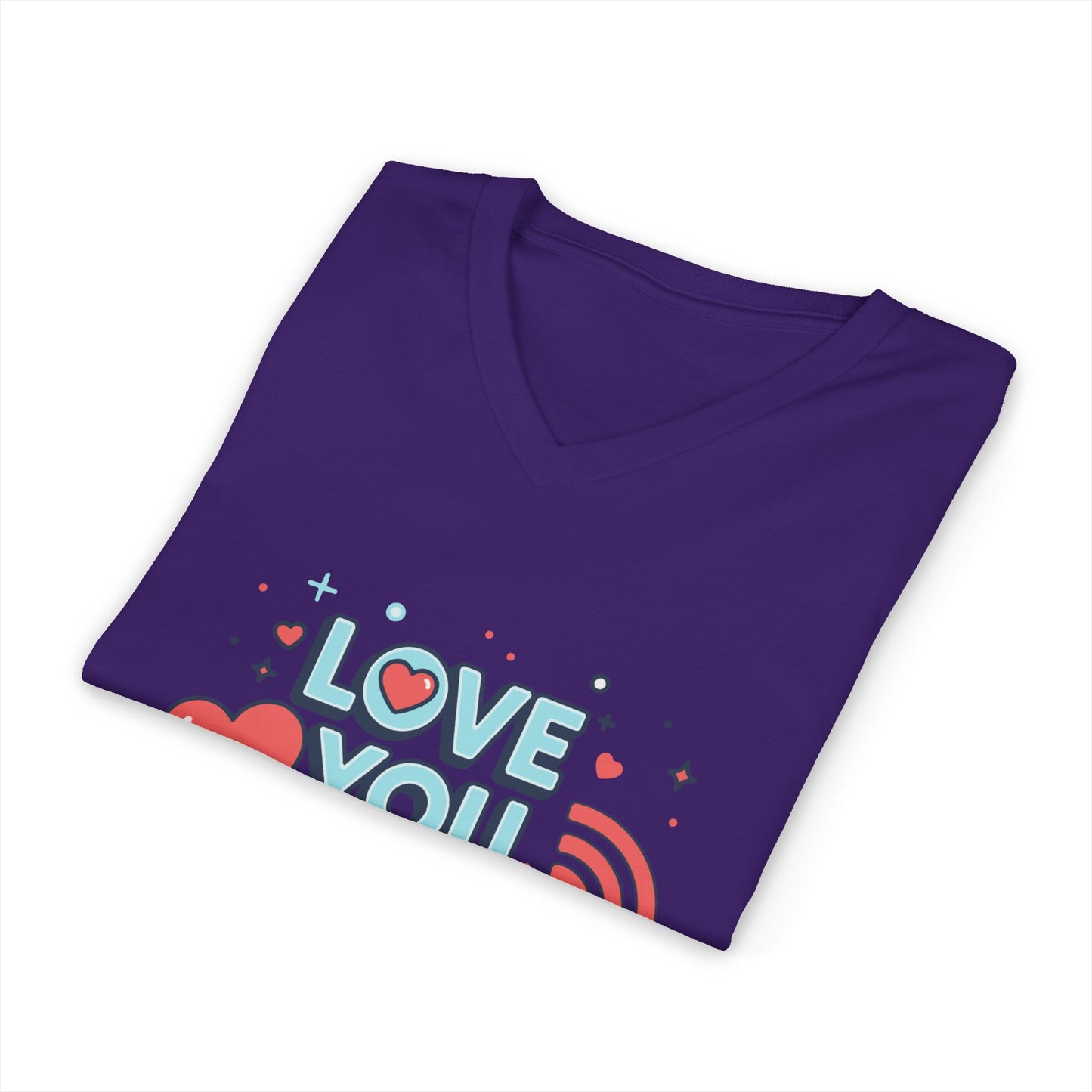 Love You More Than Wi-Fi - V-Neck Tee