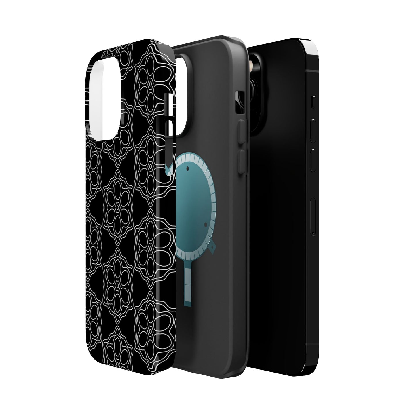 Geometric Sacred Flower - Magnetic Phone Case