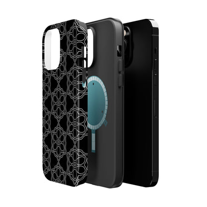 Geometric Sacred Flower - Magnetic Phone Case
