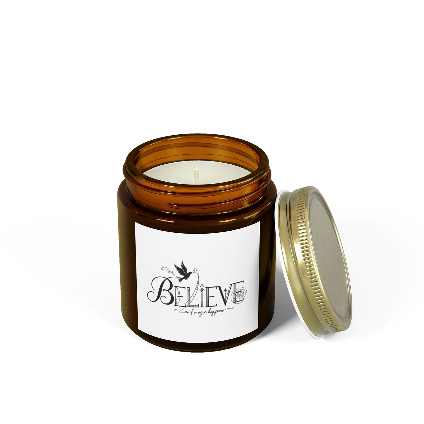 Believe and Magic Happens - Scented Candle