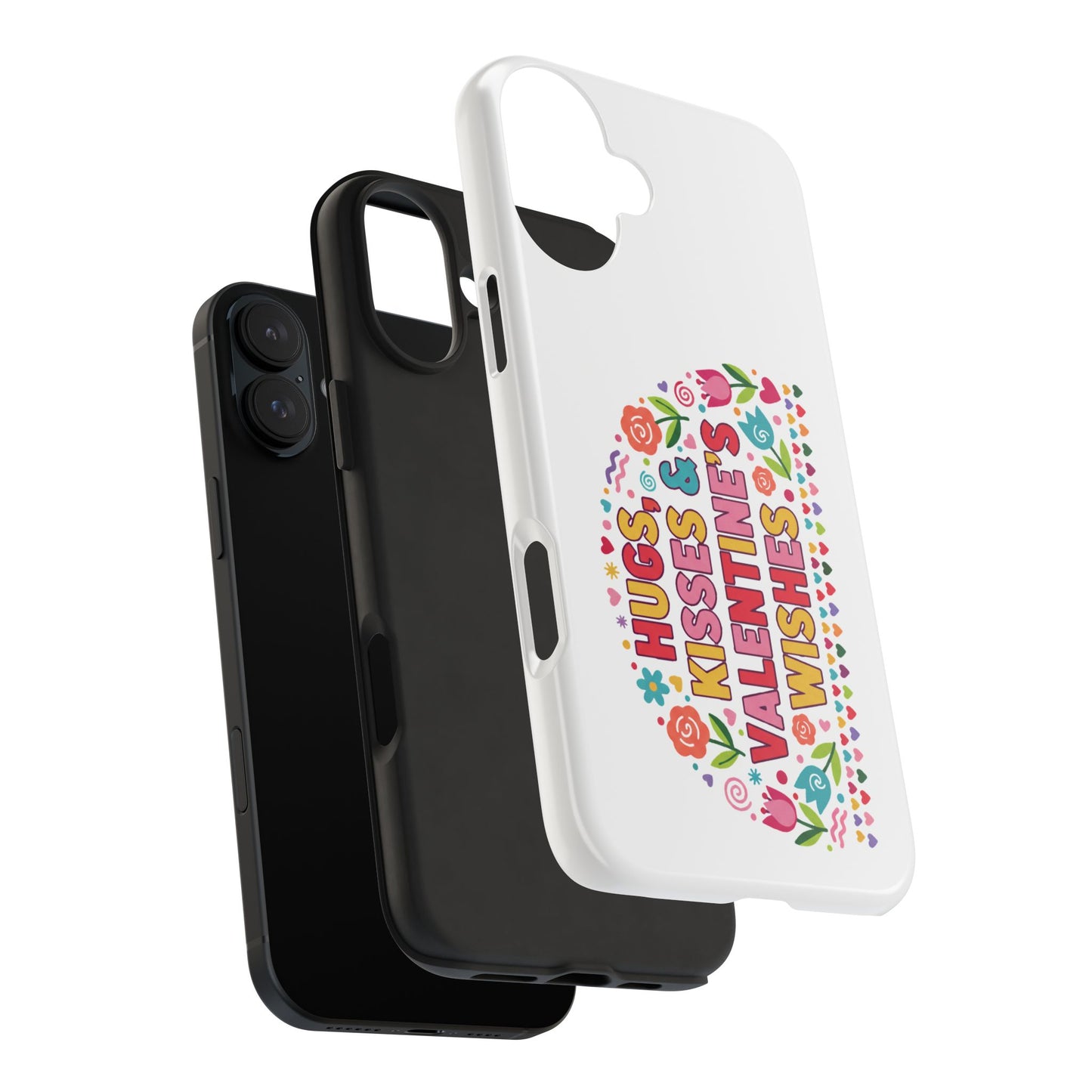 Hugs, Kisses & Valentine’s Wishes - Phone Case