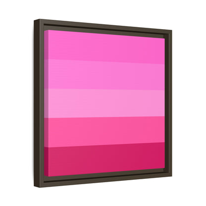 Valentine Rose Colors - Framed Canvas