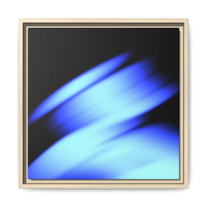Orbital Drift - Framed Canvas