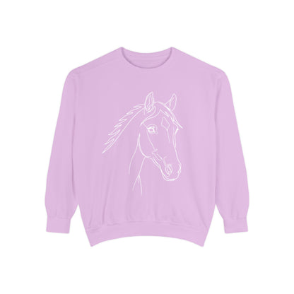 Horse Portrait Sketch - Sweatshirt