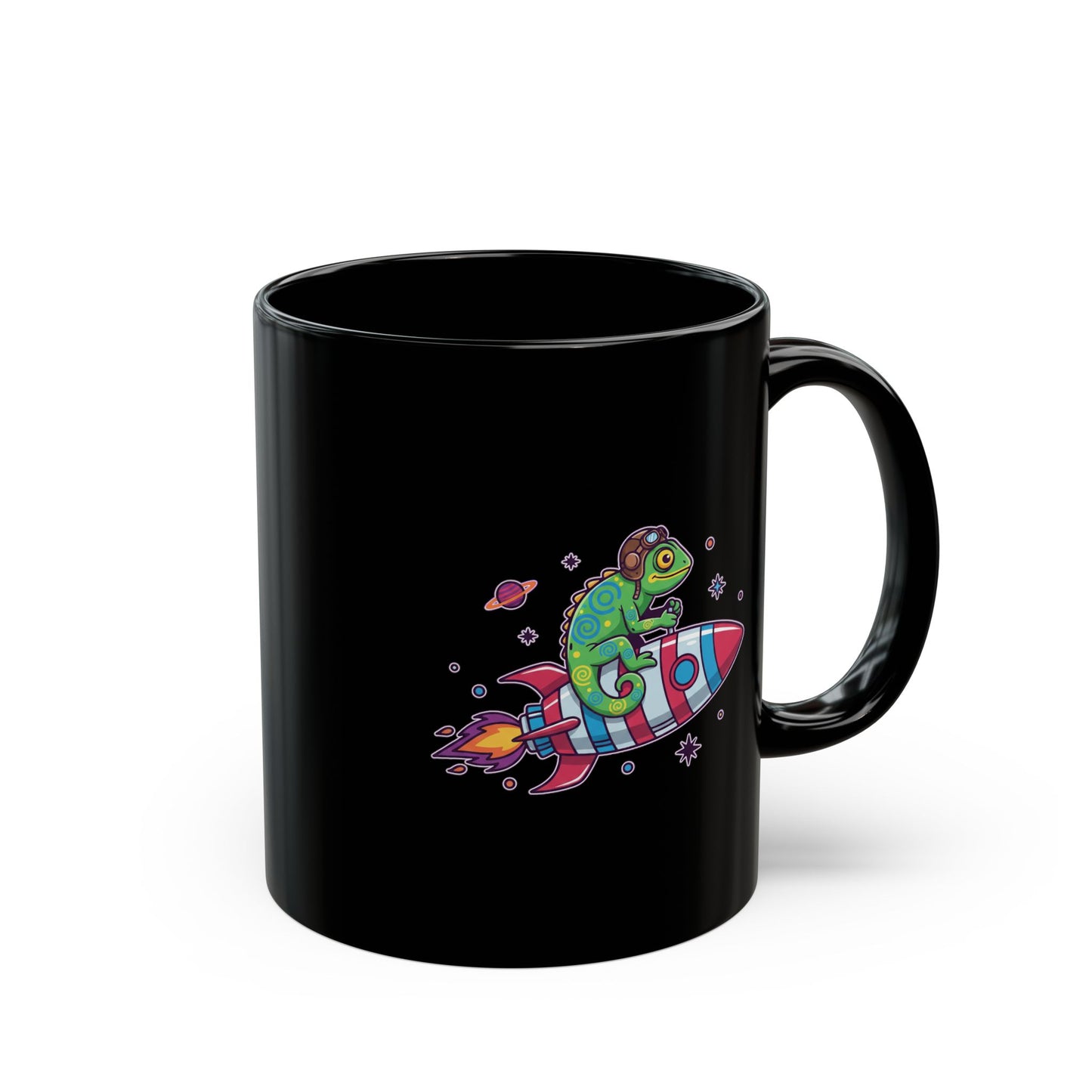 Cosmic Rider - Black Mug