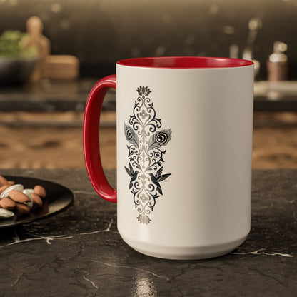 Hummingbird Soulmates - Colorful Mug