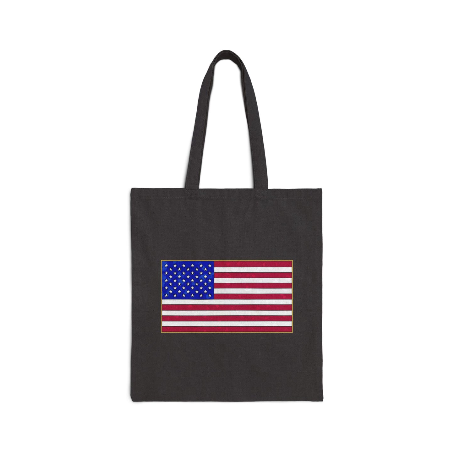 New Glory American Flag (Gold Edge Edition) - Tote Bag