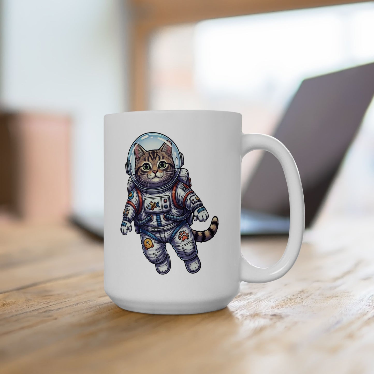 Astronaut Cat - Ceramic Mug
