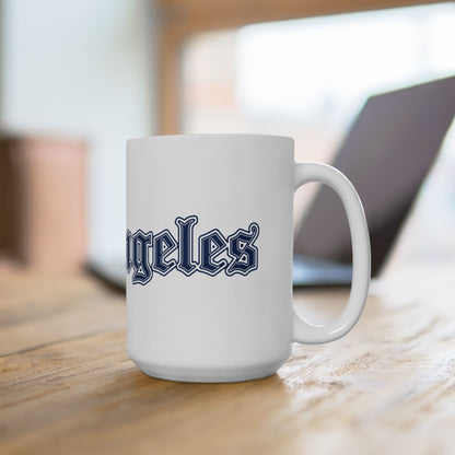 Stylish Los Angeles Ceramic Mug, Perfect for Coffee Lovers, Gift for Friends, Travel Souvenir, Home Office Decor, Birthday