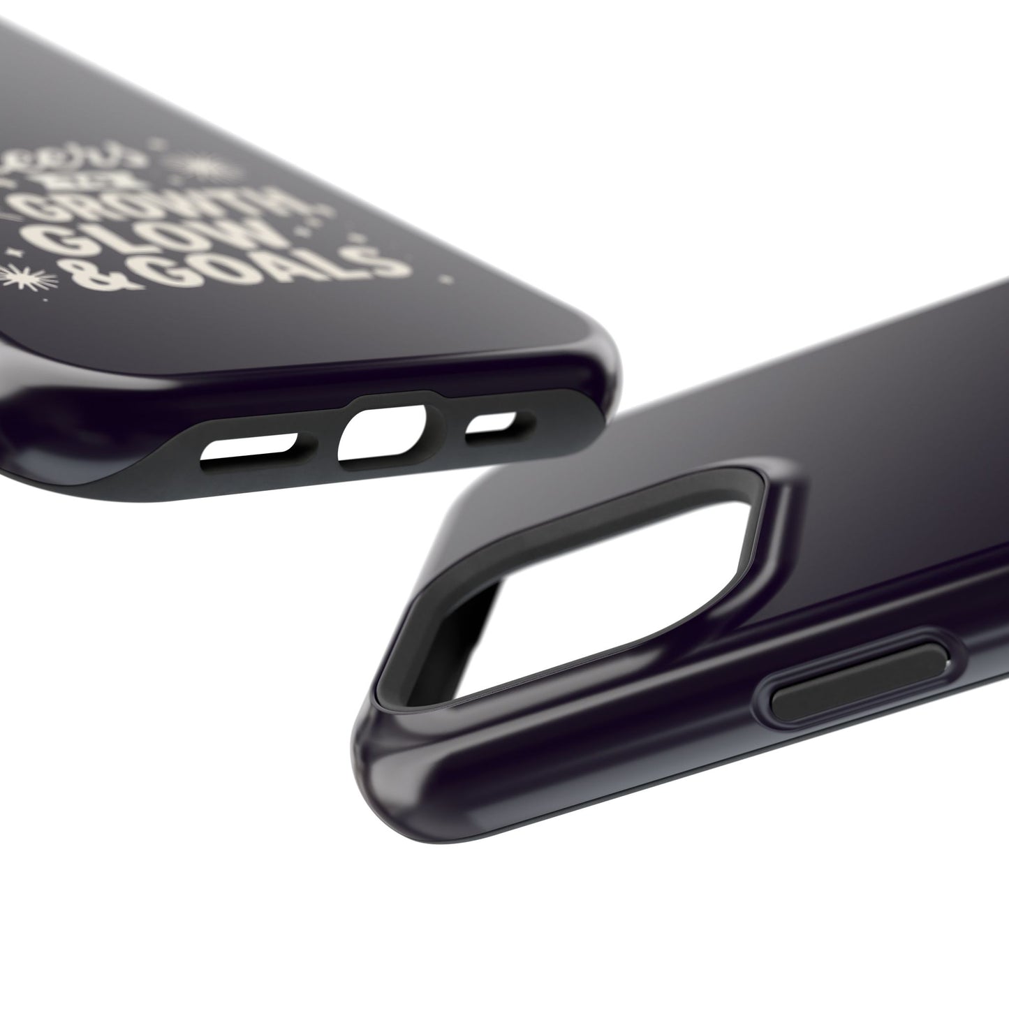 Cheers to Growth, Glow & Goals - Magnetic Phone Case
