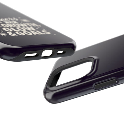 Cheers to Growth, Glow & Goals - Magnetic Phone Case