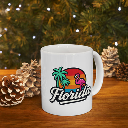 Florida Sunset Palm - Mug