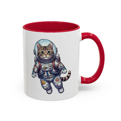 Astronaut Cat - Colorful Mug