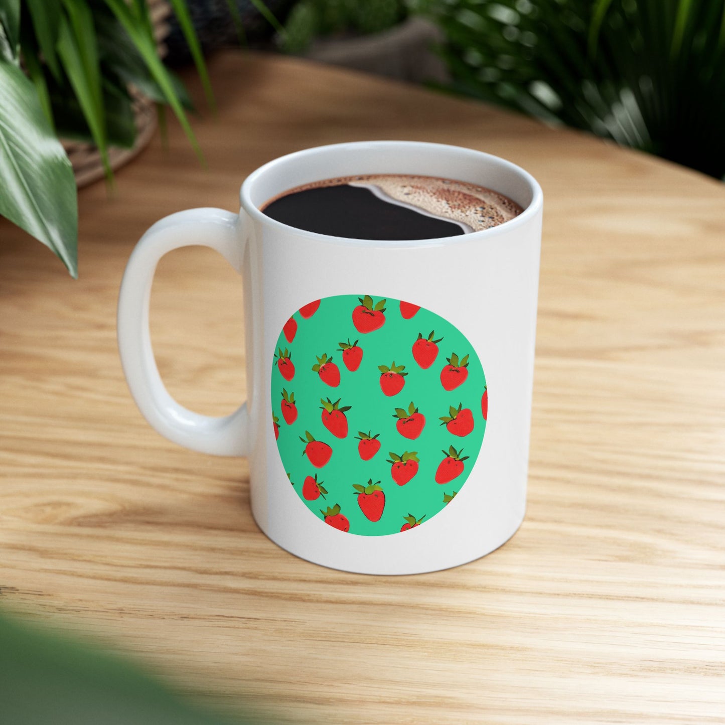 Strawberry Pattern - Mug
