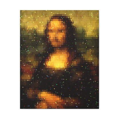 Pixel Muse — Silent Smile - Canvas