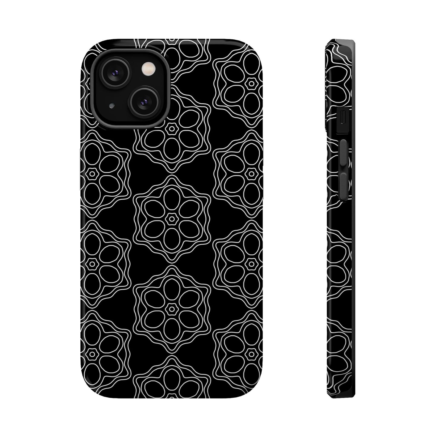 Geometric Sacred Flower - Magnetic Phone Case