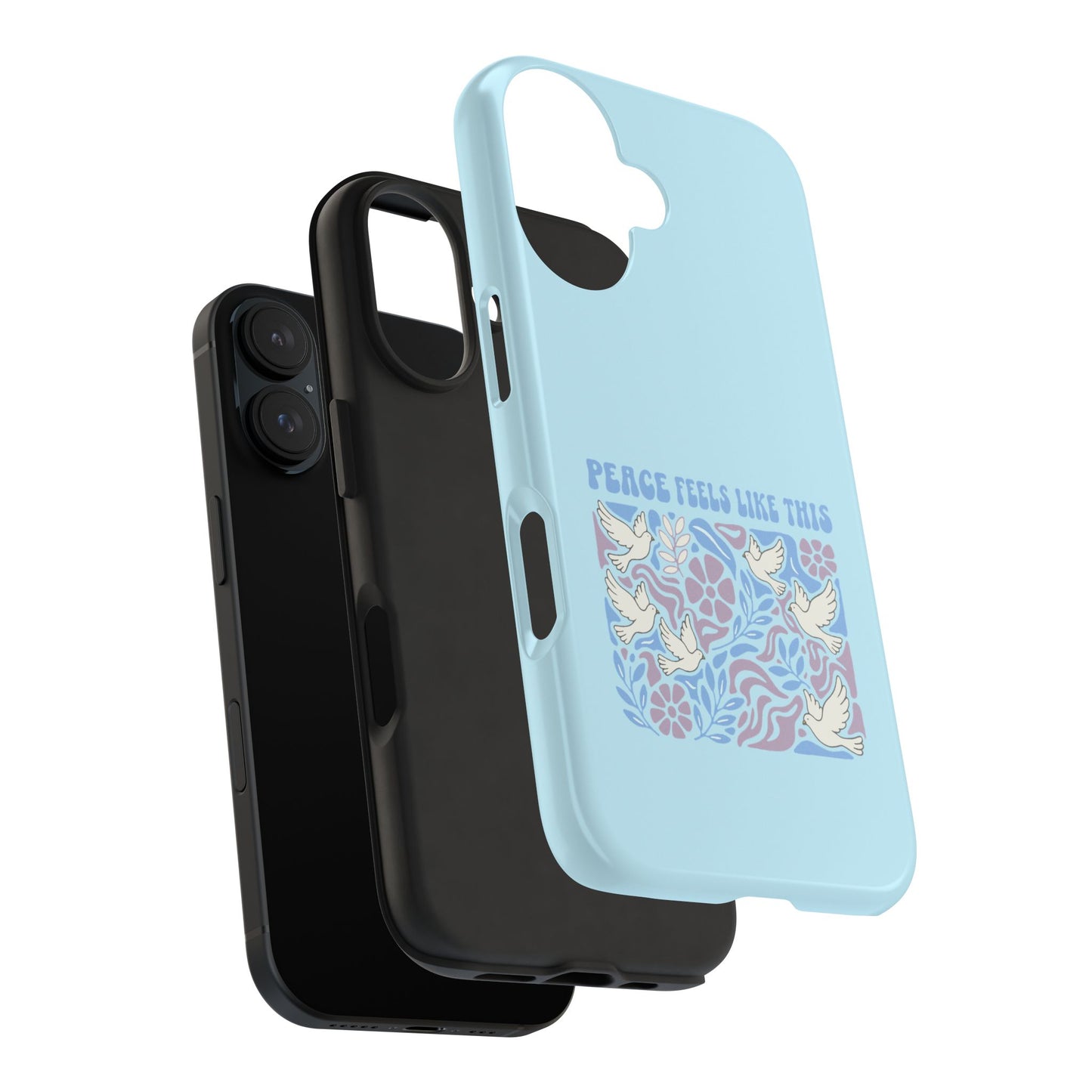 Peace Tells Like This - Phone Case