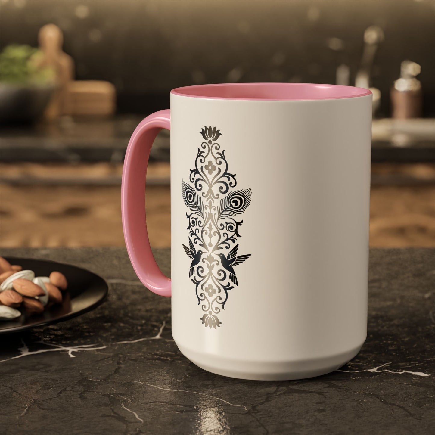 Hummingbird Soulmates - Colorful Mug